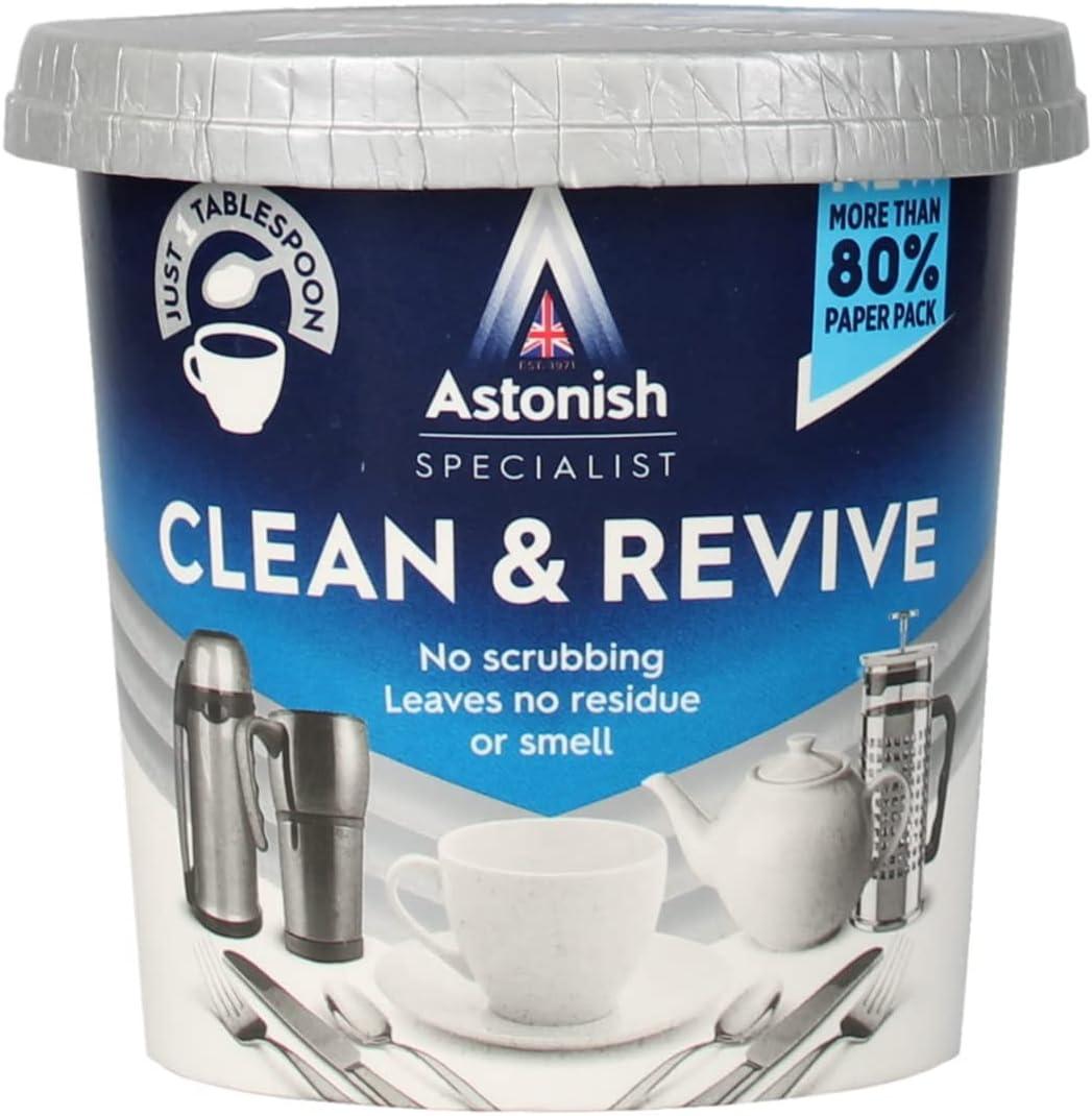 image:imageAstonish Good as New Bundle Includes Carpet Chair amp Upholstery Deep Cleaning Fabric Spray Oven amp Cookware Cleaning Paste For Glass Appliances Ceramics Stovetop amp Clean amp Revive Foaming Powder