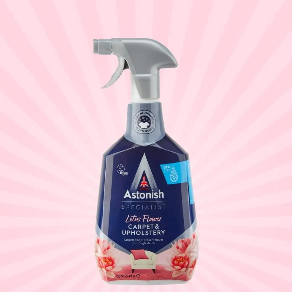 image:imageAstonish Specialist Furniture and Carpet Cleaner Bundle Includes Carpet Chair and Upholstery Deep Cleaning Fabric Spray 750ml amp Leather Conditioning Cream for Leather Goods and Furniture 250ml