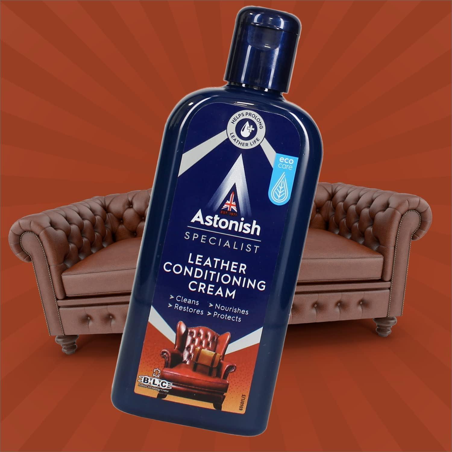 image:imageAstonish Specialist Furniture and Carpet Cleaner Bundle Includes Carpet Chair and Upholstery Deep Cleaning Fabric Spray 750ml amp Leather Conditioning Cream for Leather Goods and Furniture 250ml