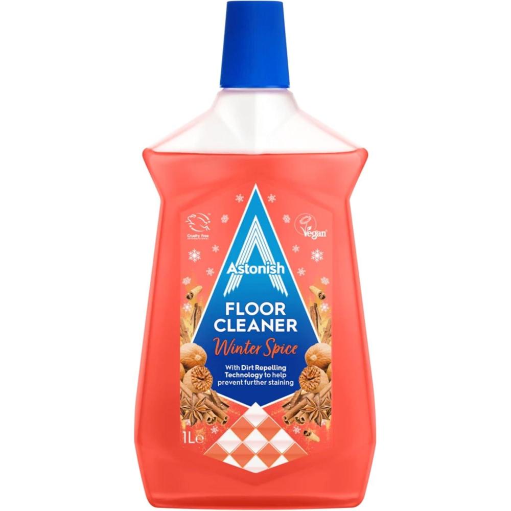 image:imageAstonish Zesty Lemon Floor Cleaner With Built In Dirt Repelling Technology To Prevent Stains amp Protects Floors From Mud amp Pet Stains  Concentrated Mop Solution For Tiles amp Sealed Wood 1 Liter BottleWinter Spice