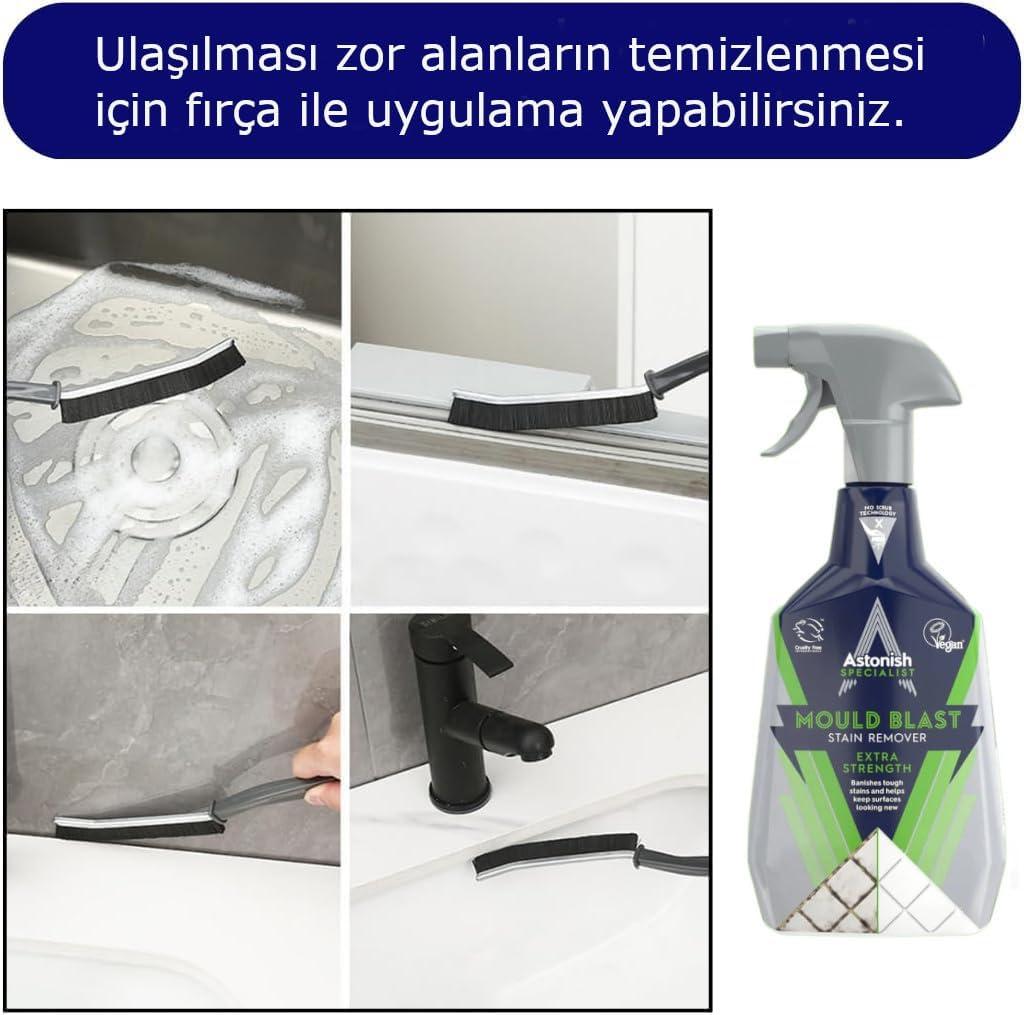 image:imageAstonish Apple Burst Household Cleaner Shower Curtain Shower Door Bathroom Tiles Hard Water Stains Rust amp Calcium Bathroom Cleaner No Scrub Cruelty Free Cleaning Supplies 750ml Spray Bottle2536 Fl Oz Pack of 1