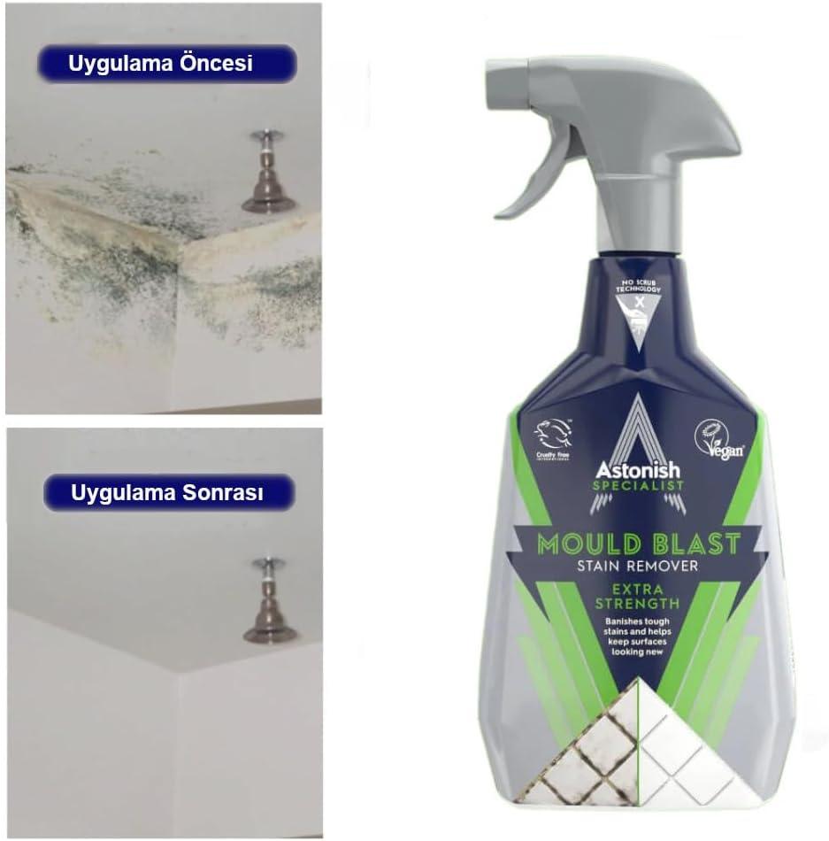 image:imageAstonish Apple Burst Household Cleaner Shower Curtain Shower Door Bathroom Tiles Hard Water Stains Rust amp Calcium Bathroom Cleaner No Scrub Cruelty Free Cleaning Supplies 750ml Spray Bottle2536 Fl Oz Pack of 1