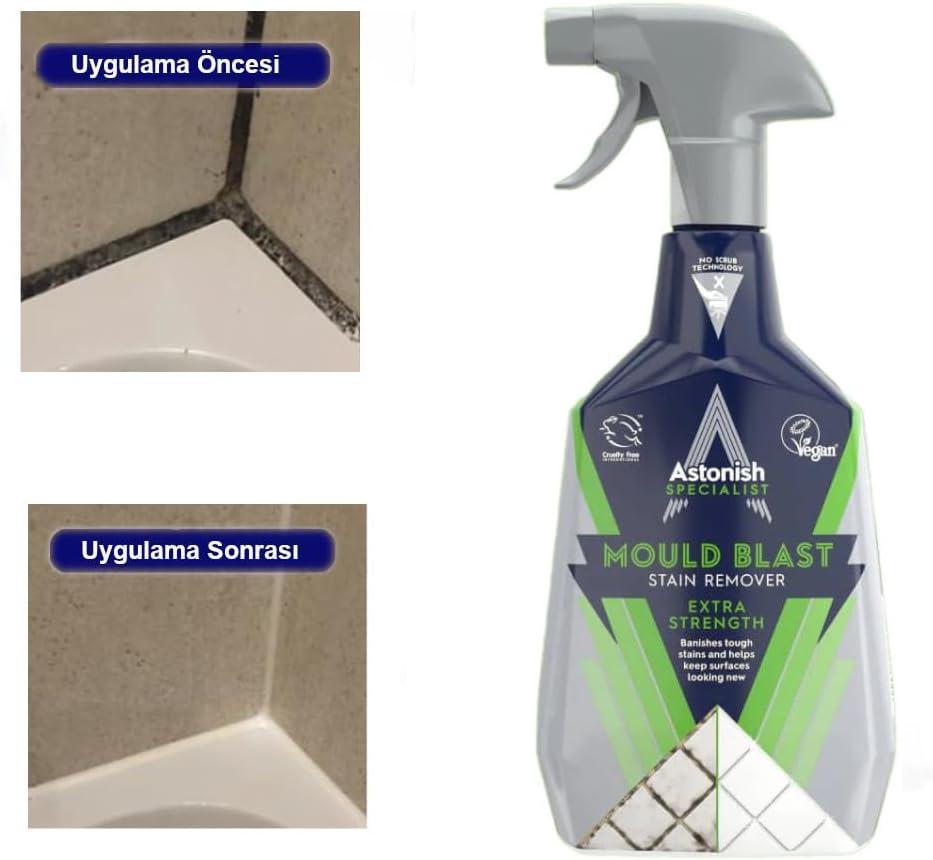 image:imageAstonish Apple Burst Household Cleaner Shower Curtain Shower Door Bathroom Tiles Hard Water Stains Rust amp Calcium Bathroom Cleaner No Scrub Cruelty Free Cleaning Supplies 750ml Spray Bottle2536 Fl Oz Pack of 1