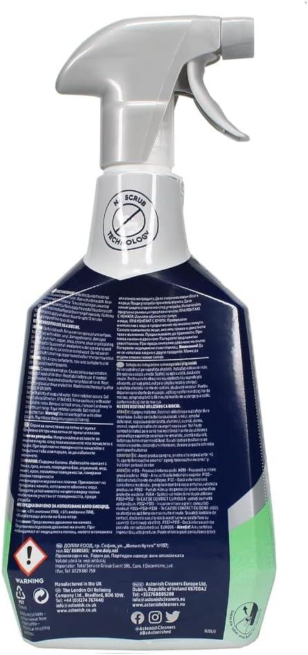 image:imageAstonish Apple Burst Household Cleaner Shower Curtain Shower Door Bathroom Tiles Hard Water Stains Rust amp Calcium Bathroom Cleaner No Scrub Cruelty Free Cleaning Supplies 750ml Spray Bottle2536 Fl Oz Pack of 1