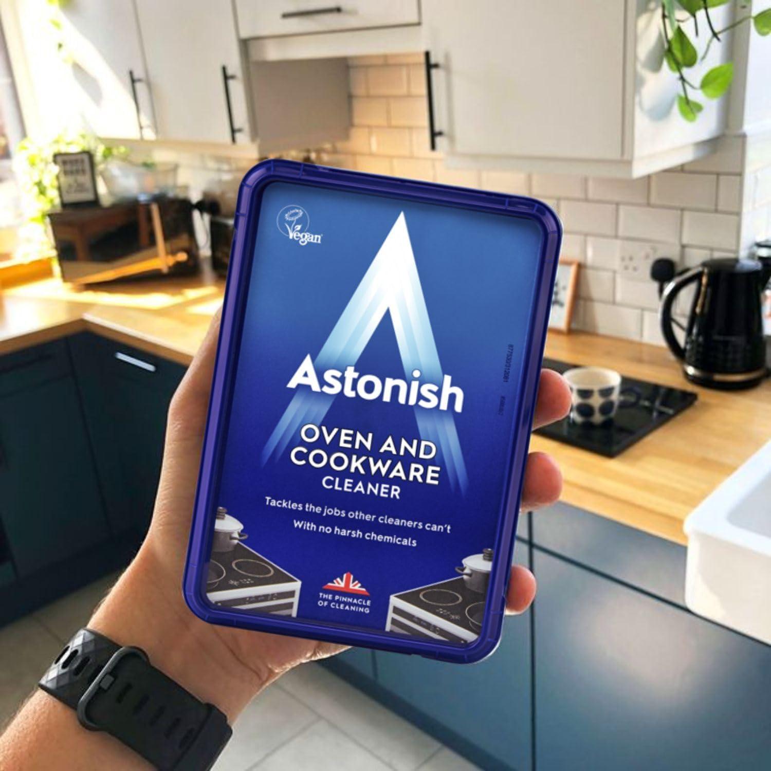 image:imageAstonish Oven amp Cookware Cleaning Paste For Glass Appliances Ceramics Stovetop amp Pyrex All Purpose Kitchen Cleaner Heavy Duty Stainless Steel Degreaser Removes Baked On Grease amp Grime 150g Tub1 Count Pack of 1