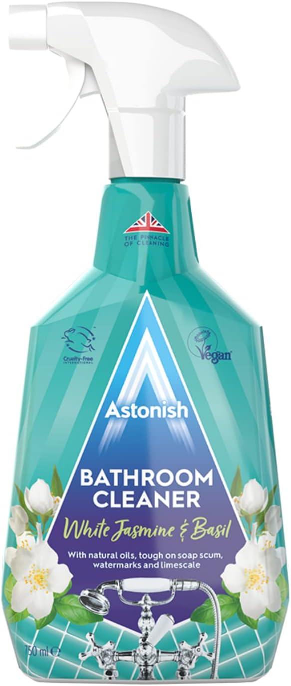 image:imageAstonish Spring Clean Bundle Includes Multi Purpose Cleaning Spray With The Added Power Of Bleach Zesty Lemon Scented Kitchen Cleaner amp Streak Free Foaming Bathroom Cleaner Spray Bottle 750ml ea