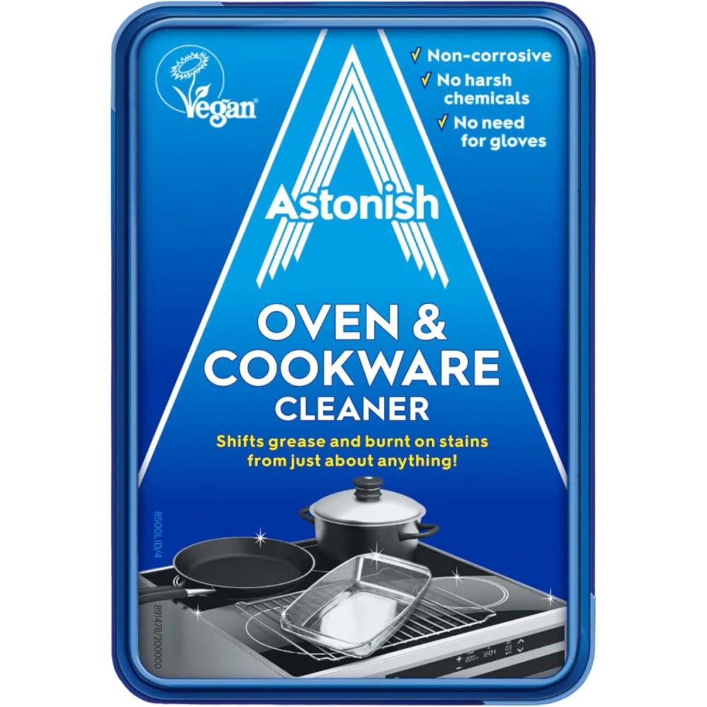 image:imageAstonish Oven amp Cookware Cleaning Paste For Glass Appliances Ceramics Stovetop amp Pyrex  All Purpose Kitchen Cleaner  Heavy Duty Stainless Steel Degreaser Removes Baked On Grease amp Grime 150g Tub1 Count Pack of 1