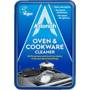 Astonish Oven & Cookware Cleaning Paste For Glass, Appliances, Ceramics, Stovetop & Pyrex – All Purpose Kitchen Cleaner – Heavy Duty Stainless Steel Degreaser Removes Baked On Grease & Grime 150g Tub(1 Count (Pack of 1))