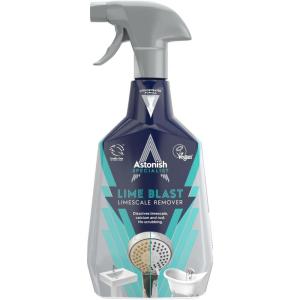 Astonish Specialist Ultimate Limescale Remover Cool Eucalyptus – No Scrub Cleaner Tackles Hard Water, Limescale, Rust & Calcium – Cruelty Free Bathroom & Kitchen Cleaning Solution, 750ml Spray Bottle(25.36 Fl Oz (Pack of 1))