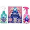 image:imageAstonish Bathroom Bundle  Includes White Jasmie amp Basil Scented Foaming Cleaner Spray 750ml Hibiscus Blossom Daily Bathroom Shower Shine 750ml amp Fizz and Fresh Toilet Bowl Tabs 8pk
